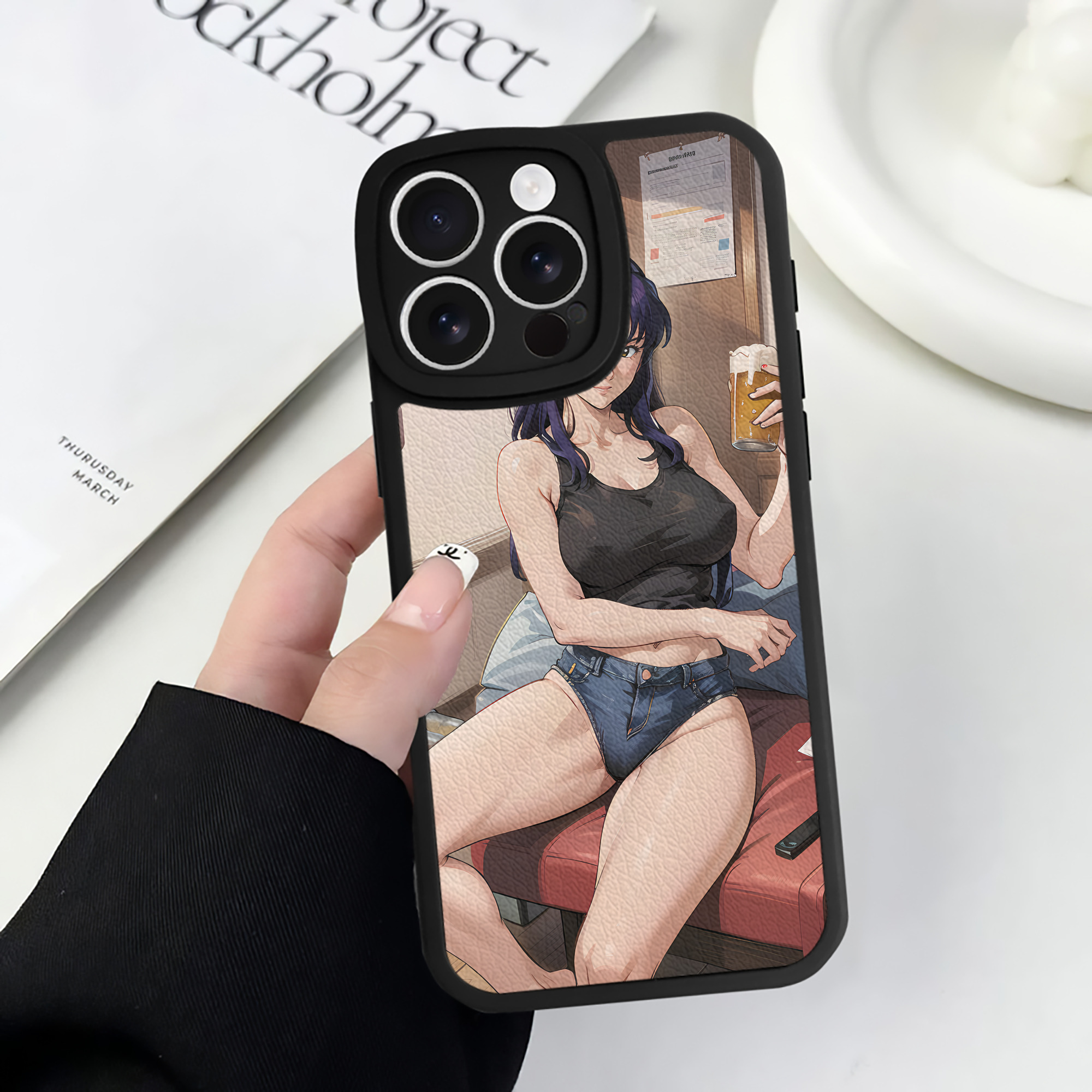 （画像用） EVA 新世紀エヴァンゲリオン 【iPhone 16シリーズ対応】シリコンスマホケース（レザー調） 材質：シリコン